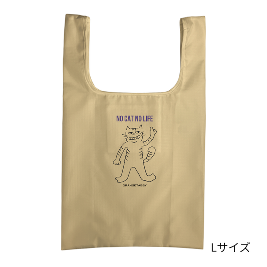 No Cat No Life|リップストップ マルシェバッグ M・L