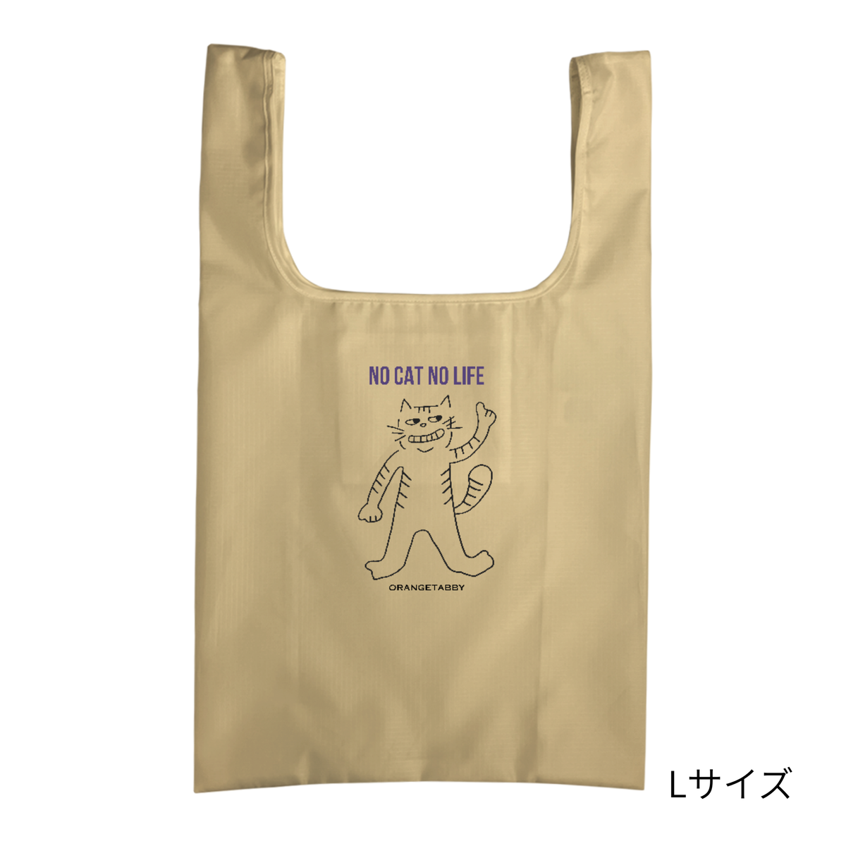 No Cat No Life｜リップストップ マルシェバッグ M・L