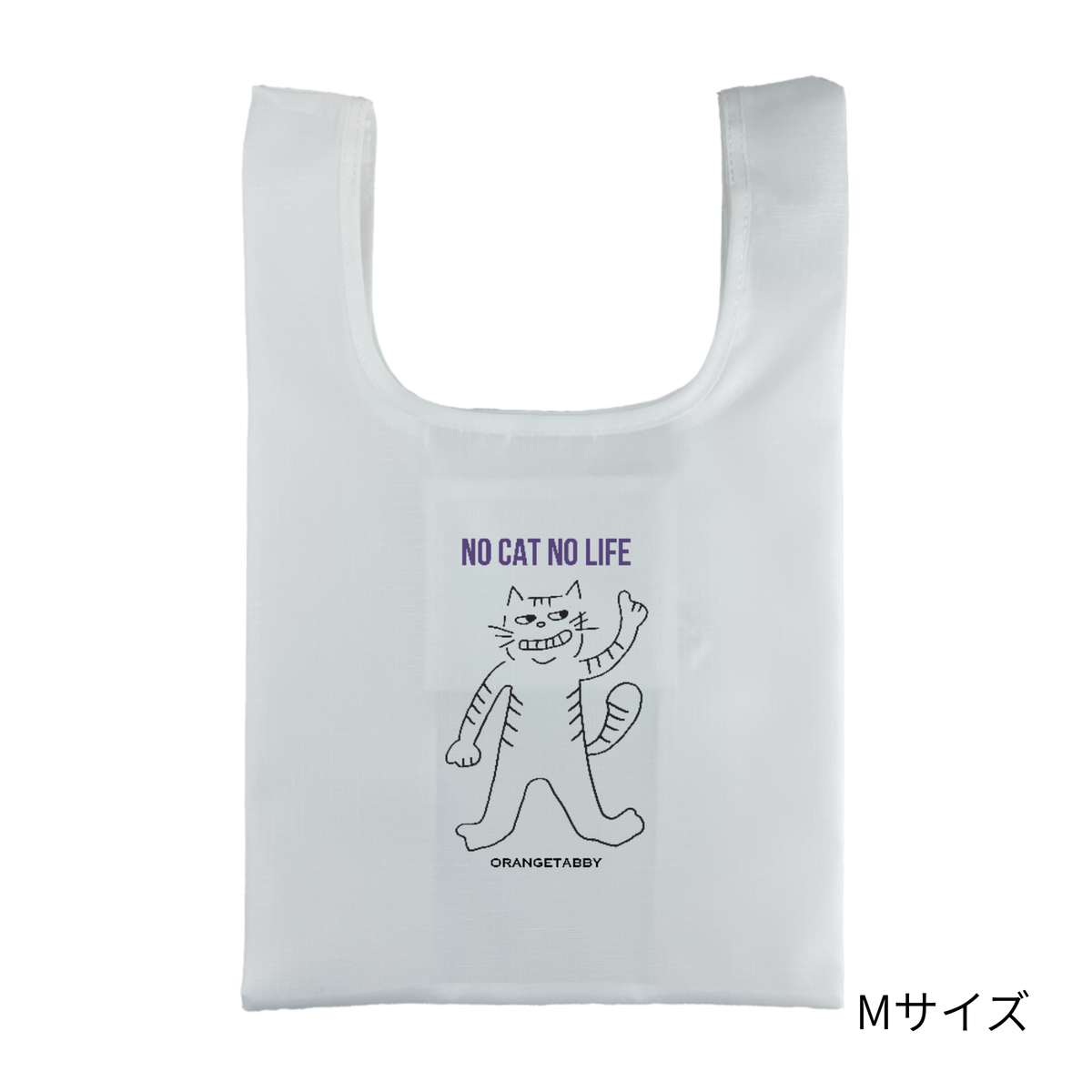 No Cat No Life｜リップストップ マルシェバッグ M・L
