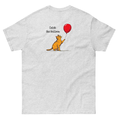 【バックプリント】ユニセックスクラシックTシャツ Gildan 5000 / Catch the balloon +12 Colors Available