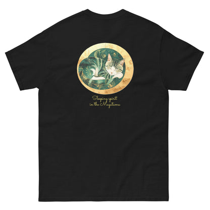 【バックプリント】ユニセックスクラシックTシャツ Gildan 5000 / curled up