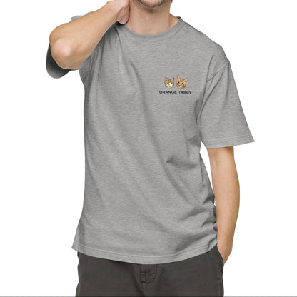 猫Tシャツ｜Orange Tabby Cats｜シンプルデザイン