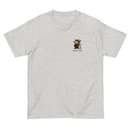 猫Tシャツ｜Orange Tabby Cats Ninja｜忍者デザイン